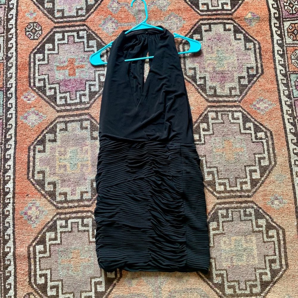 BCBG Maxazria Jocelyn Little Black Cocktail Dress